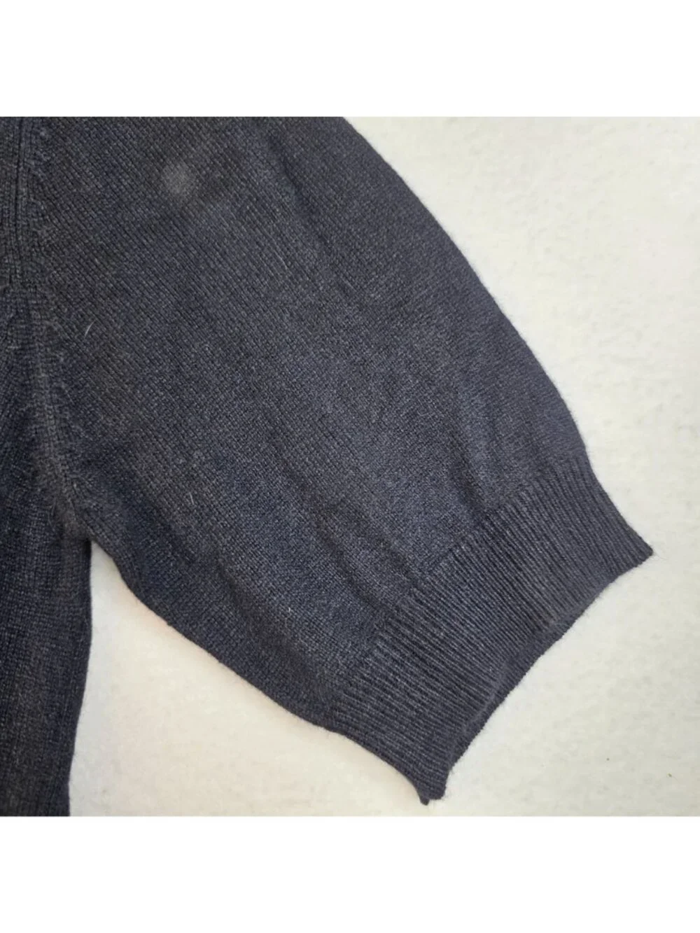 Vintage 90s Koret Argyle Silk Angora Sweater S Black Preppy Academia Retro Luxe